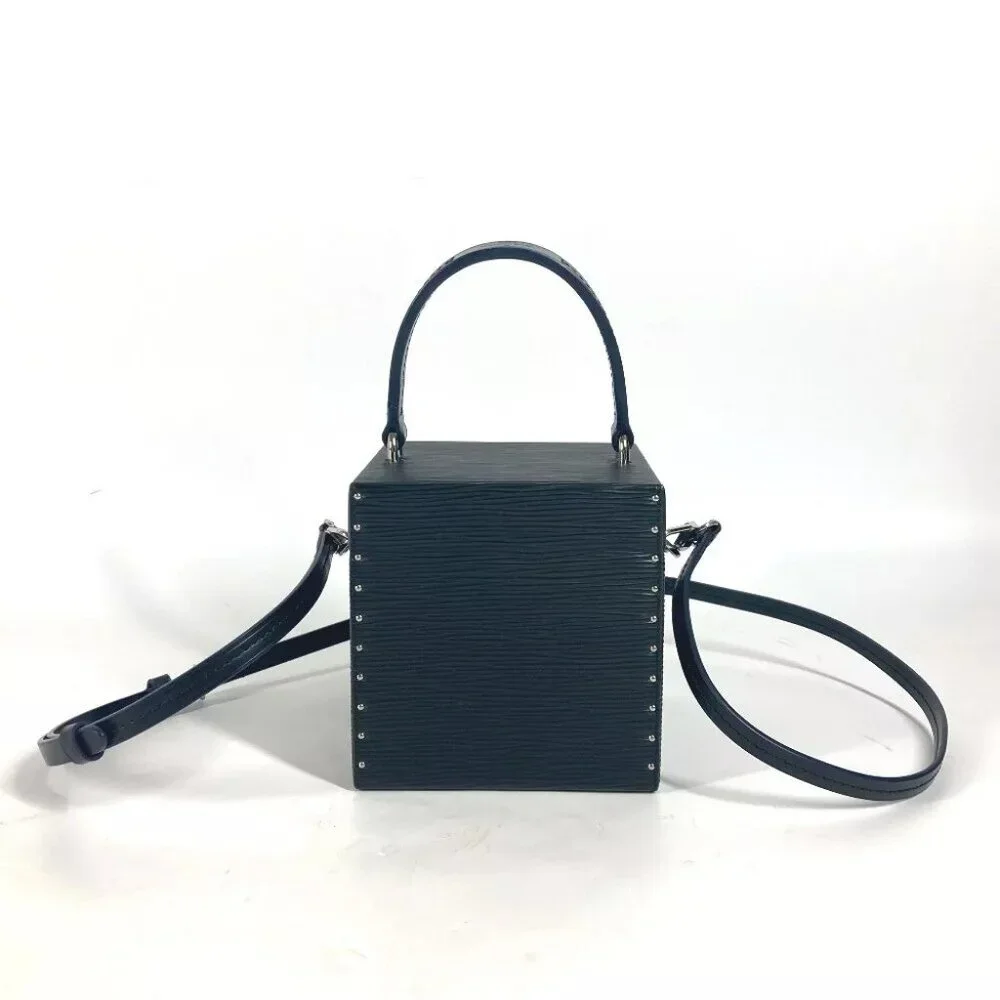 LOUIS VUITTON Epi Mirror Included Breaker BOX Shoulder Hand Bag Unused